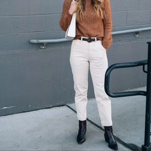 Everlane Straight Leg Crop Pant